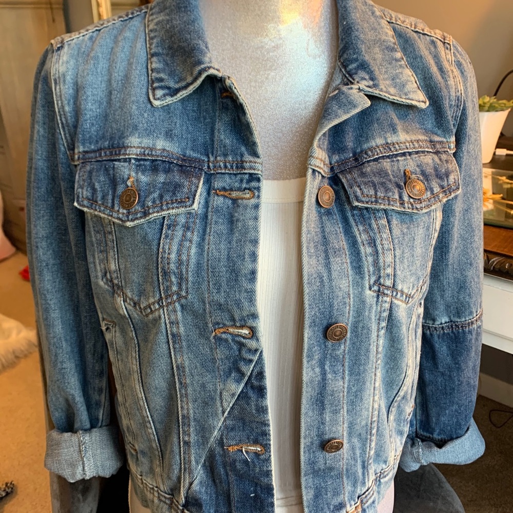 Free People Jean Jacket - Picture 2 of 16
